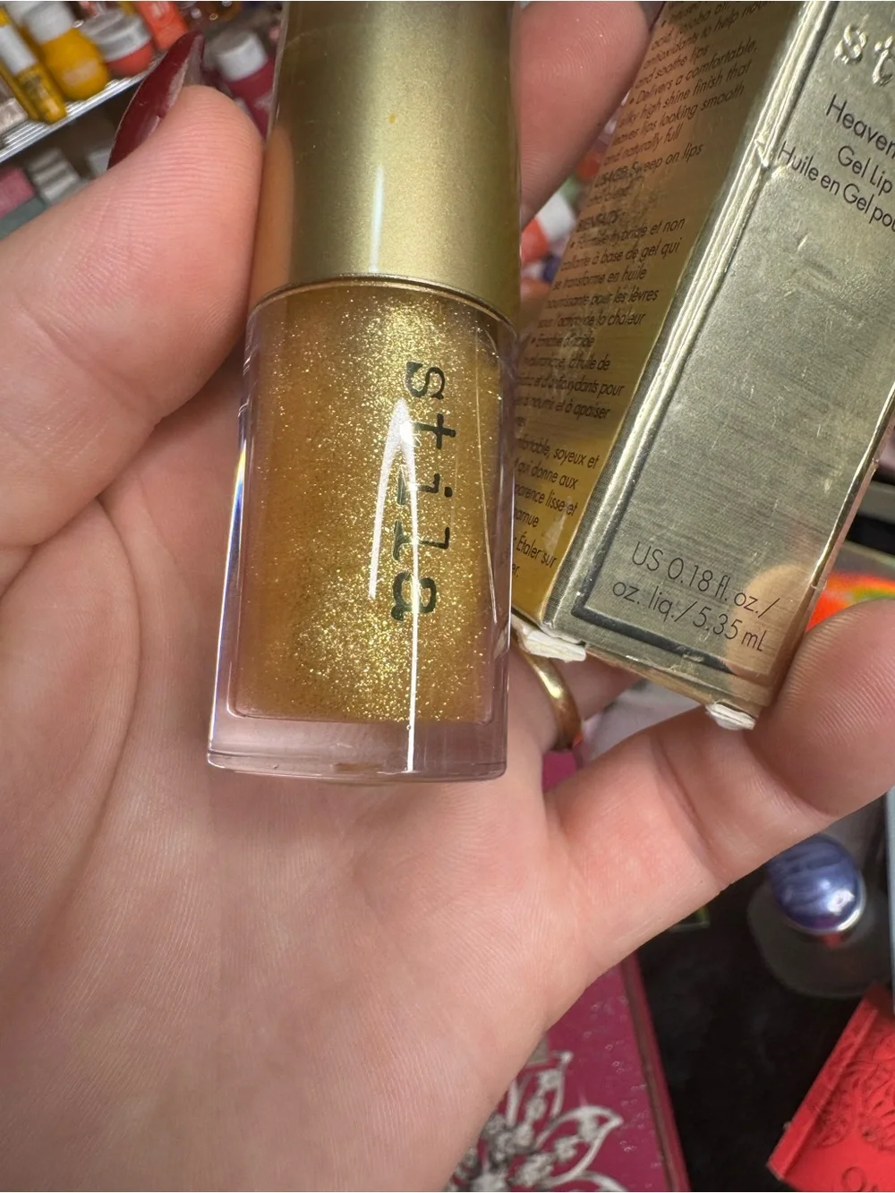 stila Heaven's Dew Gel Lip Oil - Shimmering Gold
